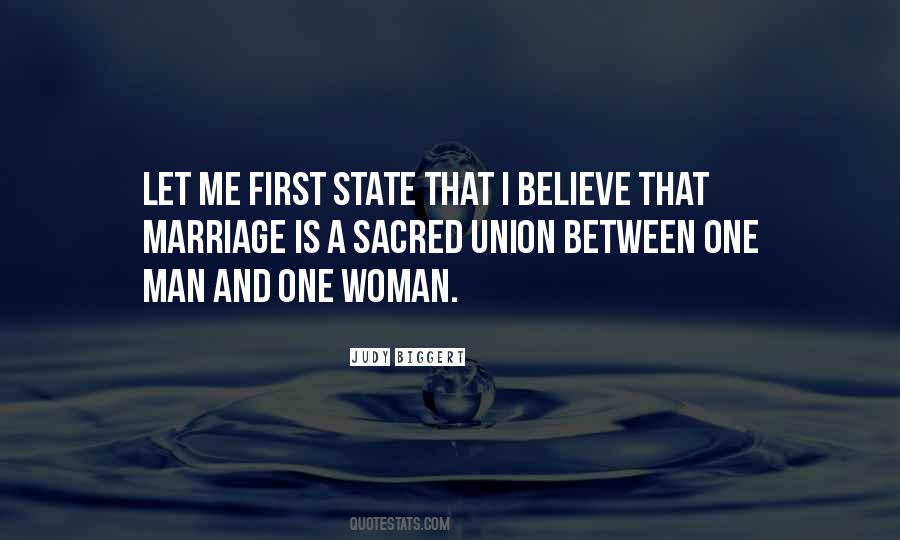 Marriage Sacred Quotes #1822849