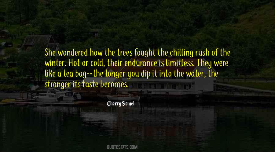 Hot Tea In Winter Quotes #1574856