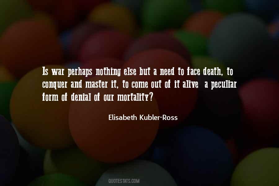Elisabeth Kubler Ross Death Quotes #819167