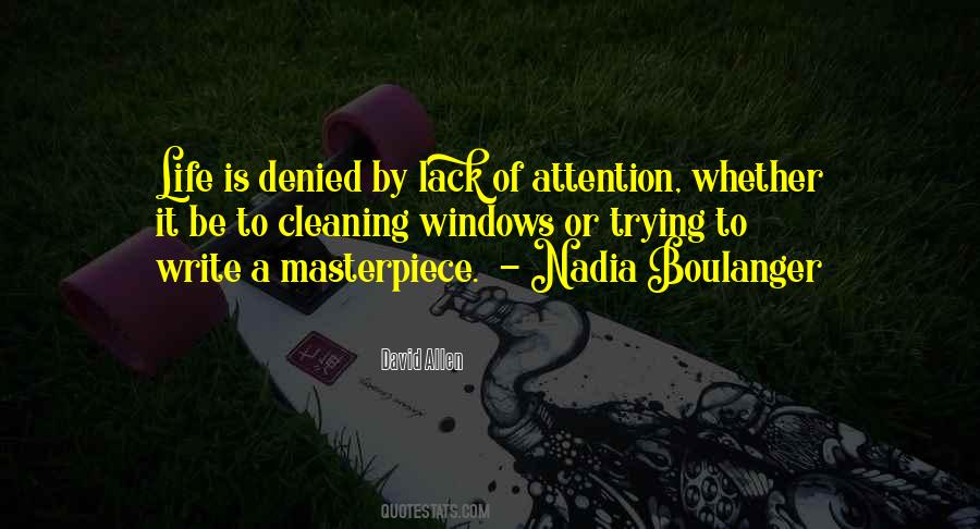 Be A Masterpiece Quotes #1124617