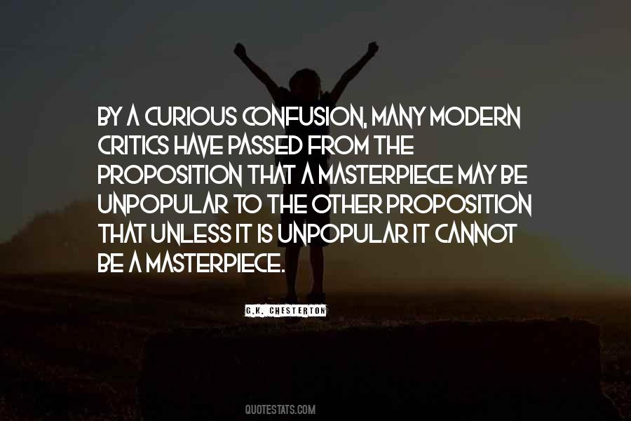 Be A Masterpiece Quotes #625906