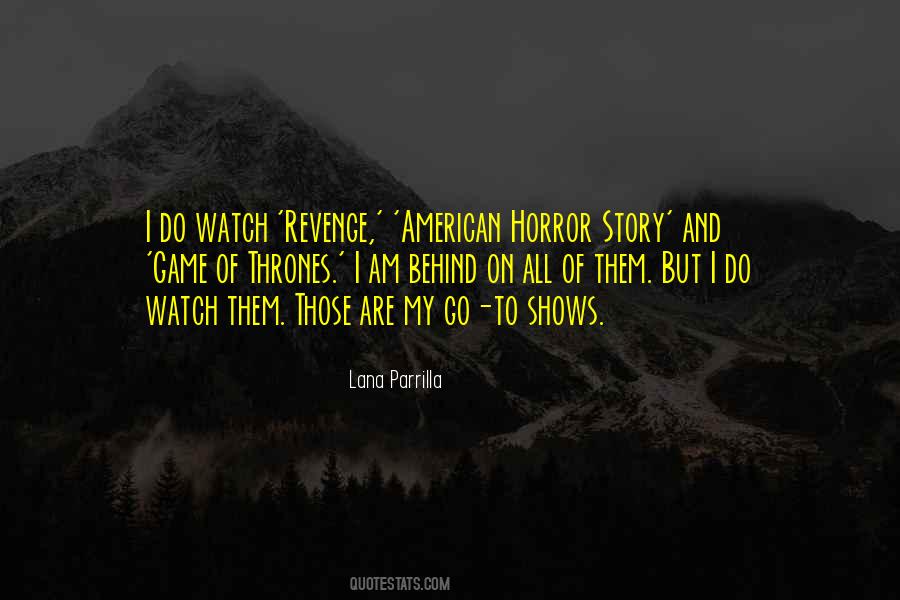 American Horror Quotes #1718144