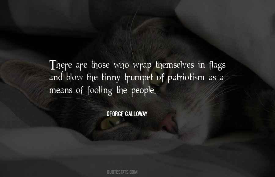 Blow Your Own Trumpet Quotes #1625915