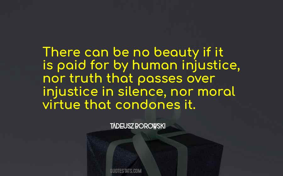 Beauty In Silence Quotes #160296