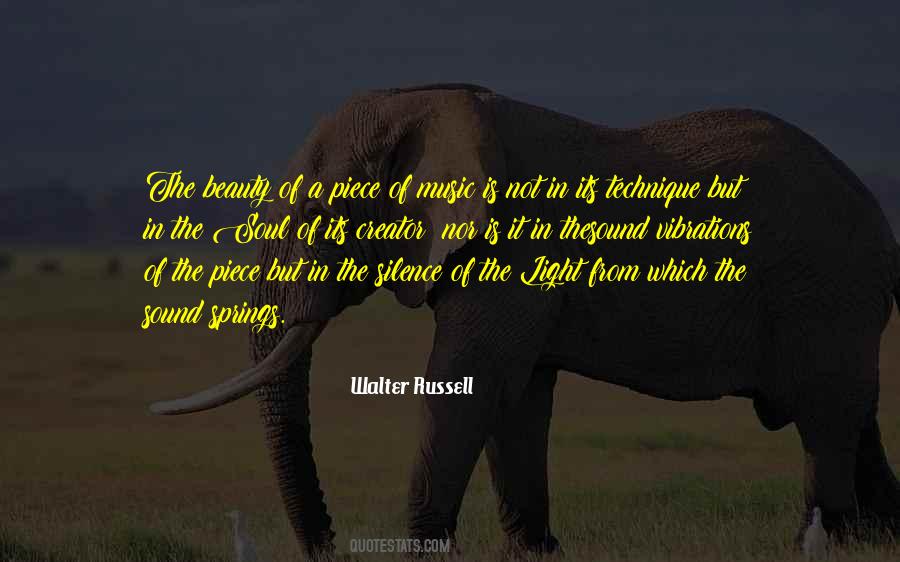 Beauty In Silence Quotes #1753484