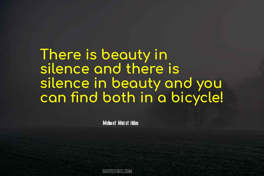 Beauty In Silence Quotes #1876806