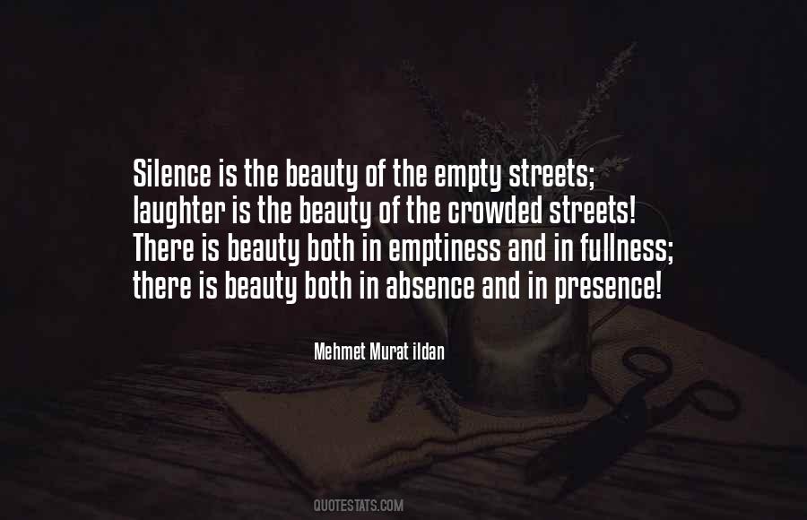 Beauty In Silence Quotes #882985