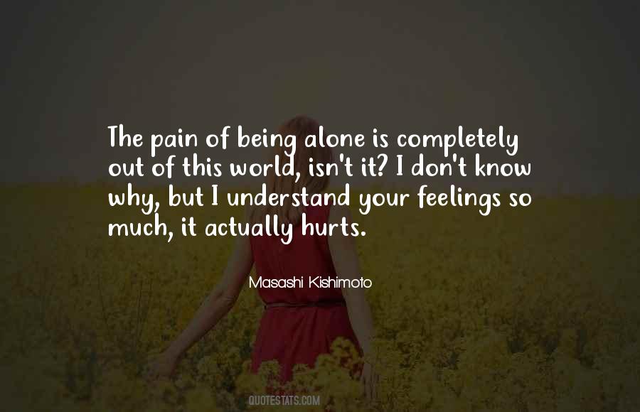 Pain Feelings Quotes #1325414