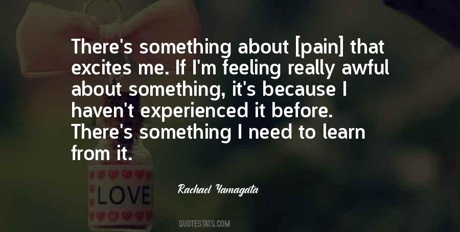 Pain Feelings Quotes #1750980