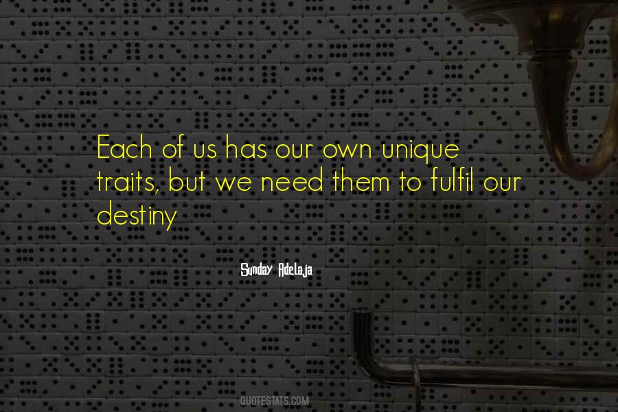 Quotes About Our Uniqueness #753608