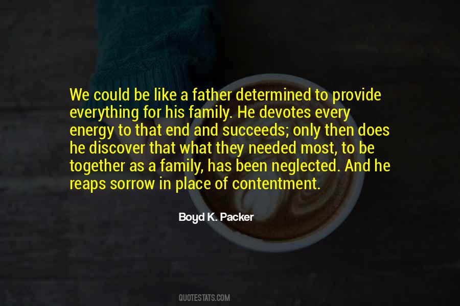 Contentment Family Quotes #1691108