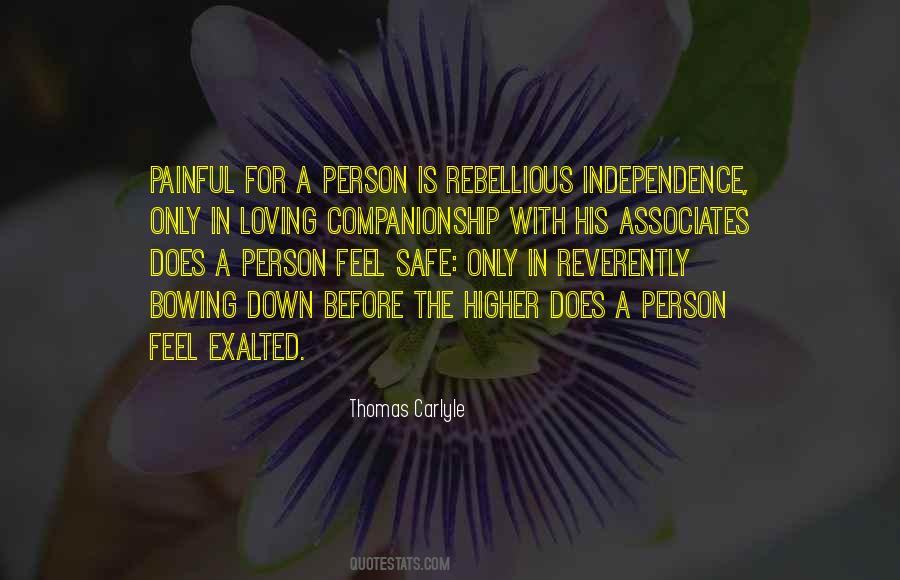 Safe Person Quotes #1482746