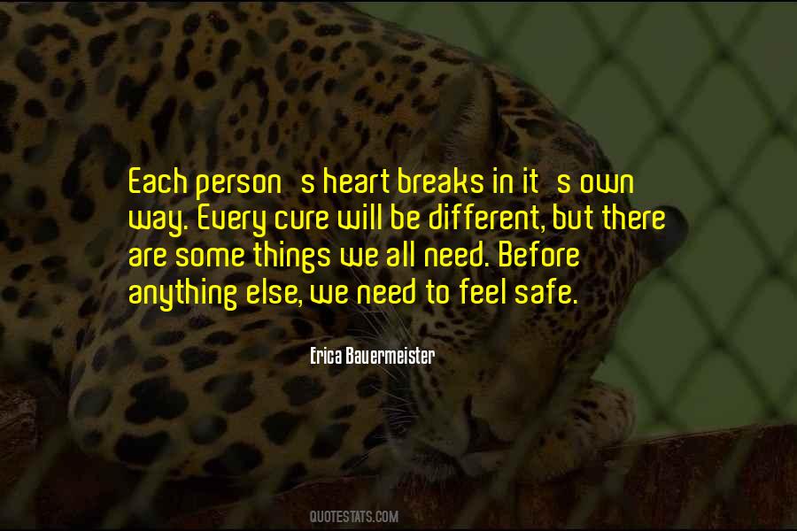 Safe Person Quotes #1610860