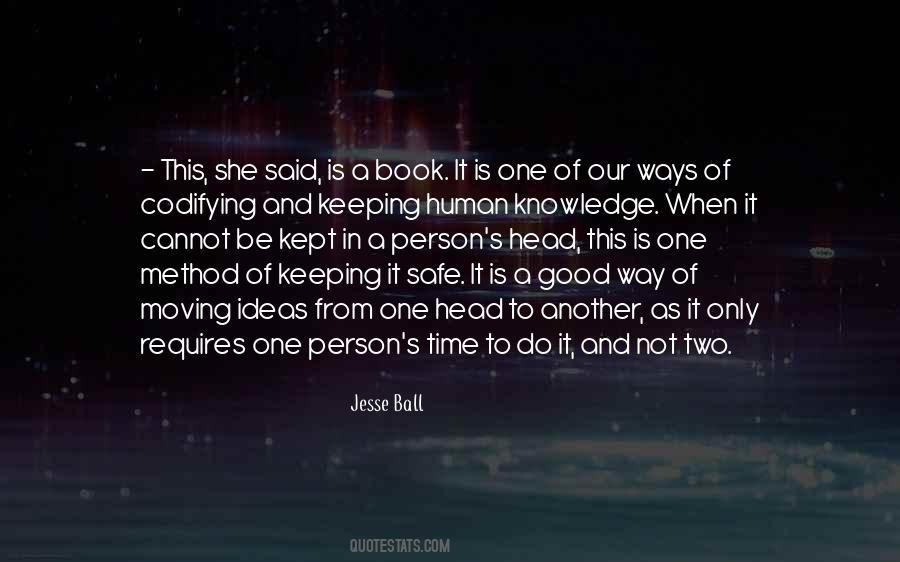 Safe Person Quotes #295285