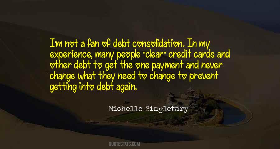 Debt Consolidation Quotes #646201