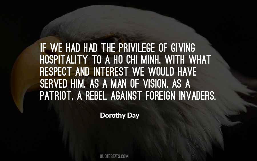 Quotes About A Man With A Vision #1324759