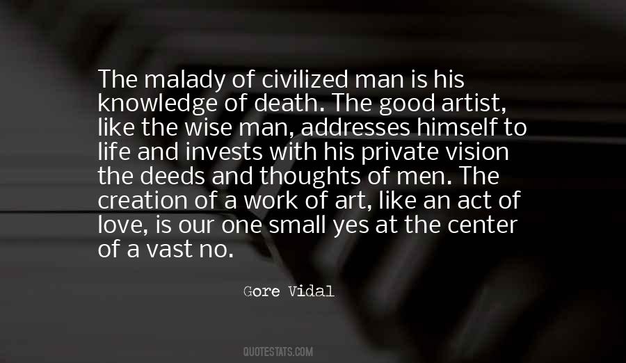 Quotes About A Man With A Vision #1376967