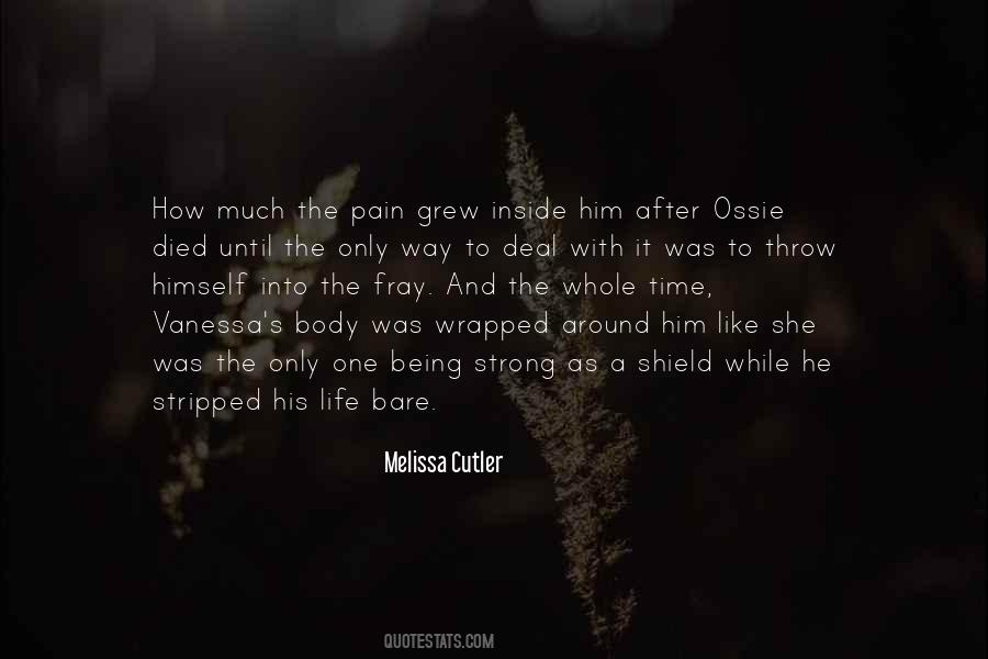How Do You Deal With Pain Quotes #200177