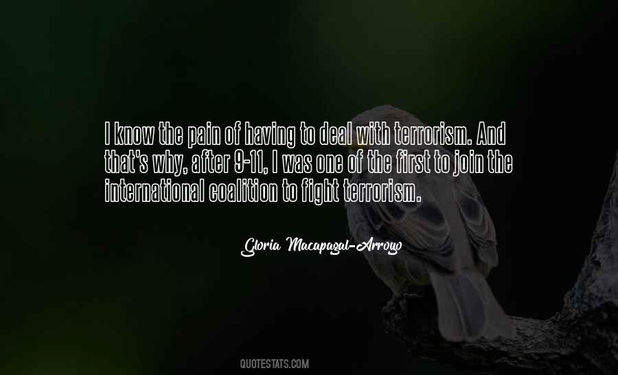 How Do You Deal With Pain Quotes #259809