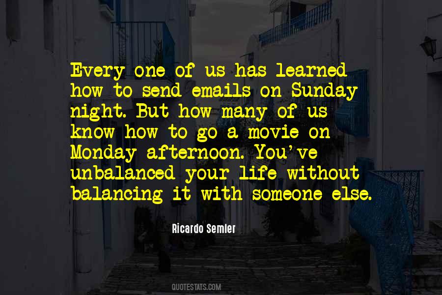 Quotes About Life Sunday #1379527
