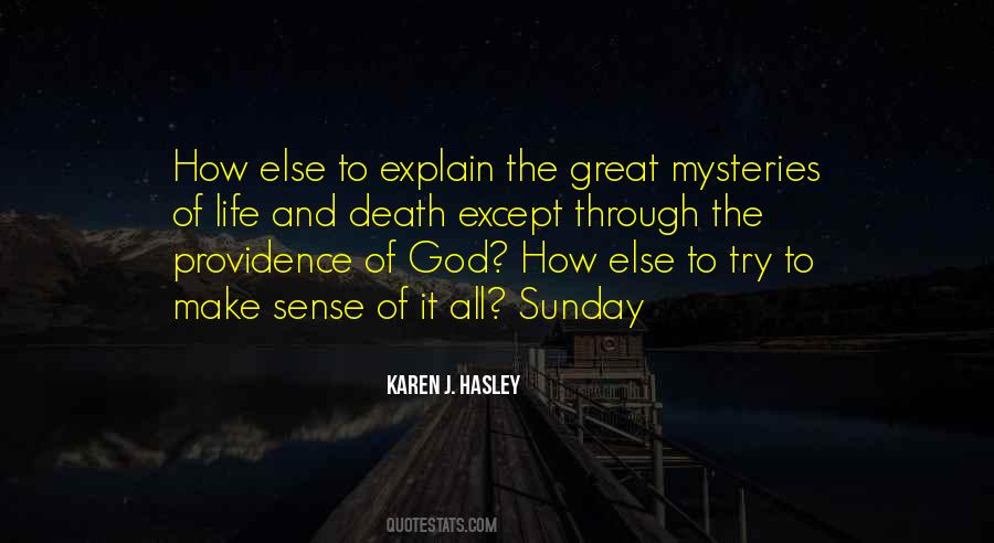Quotes About Life Sunday #912327