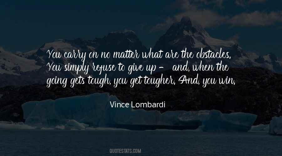 Tough Sports Quotes #1385128
