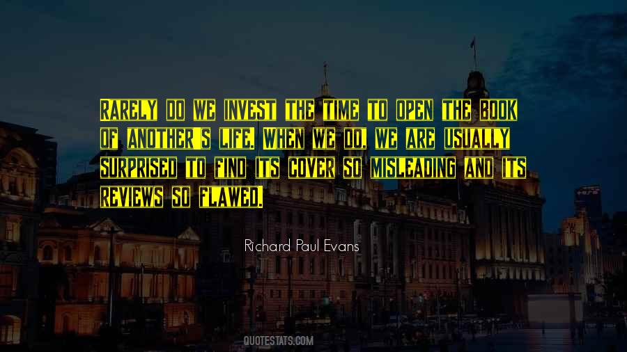 Find Someone Who Wants To Invest In You Quotes #1025600
