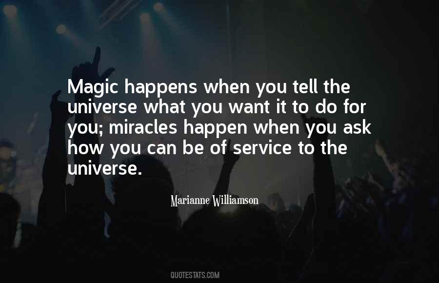 Sometimes Miracles Happen Quotes #1651562