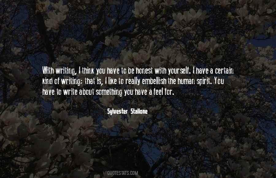 Honest Spirit Quotes #1458602