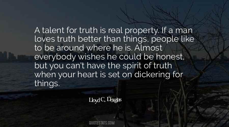 Honest Spirit Quotes #1863784