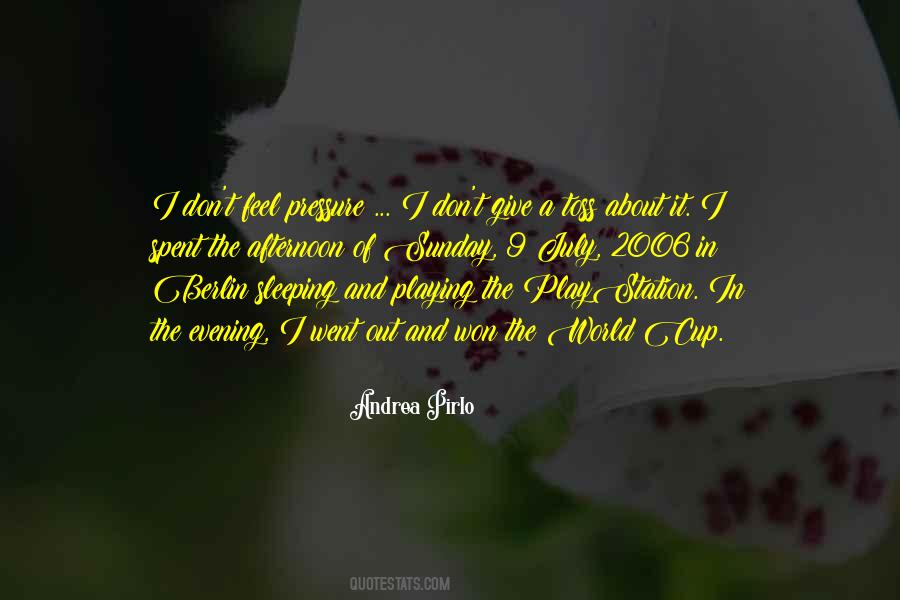 Sleeping On Sunday Quotes #1294093