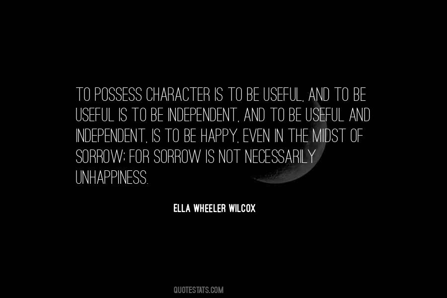 Independent And Happy Quotes #667678