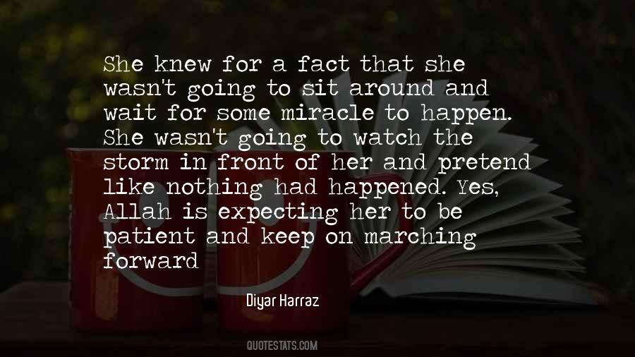 Miracle From Allah Quotes #232919