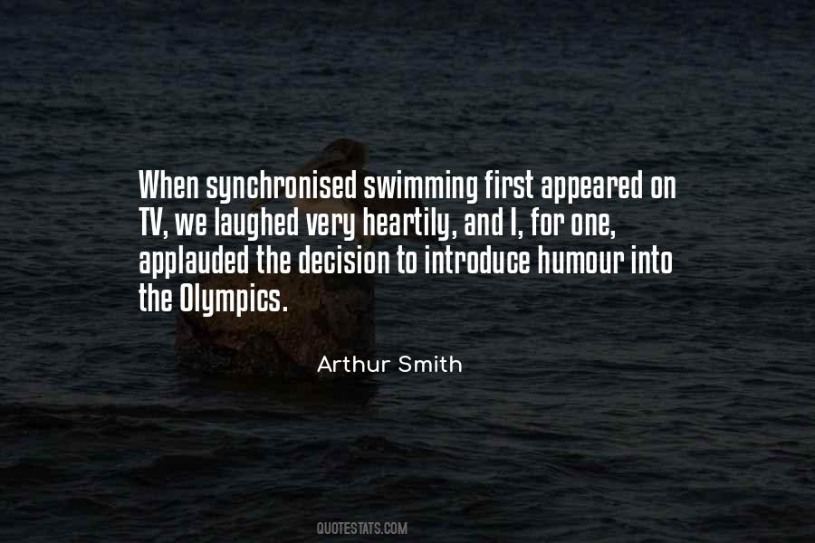 First Swimming Quotes #1429450