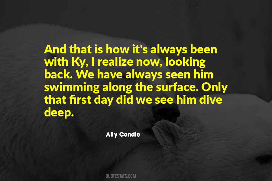 First Swimming Quotes #557003