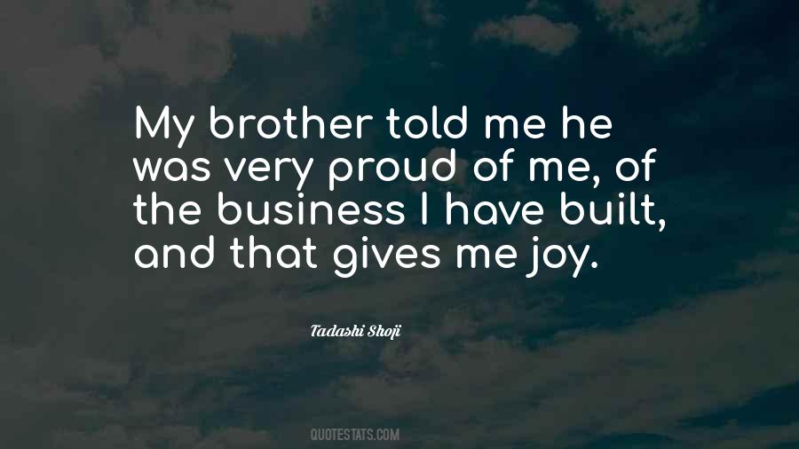 Business Brother Quotes #401780