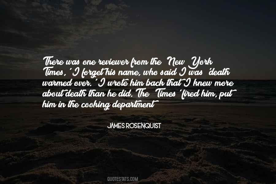 Death Warmed Over Quotes #1529603