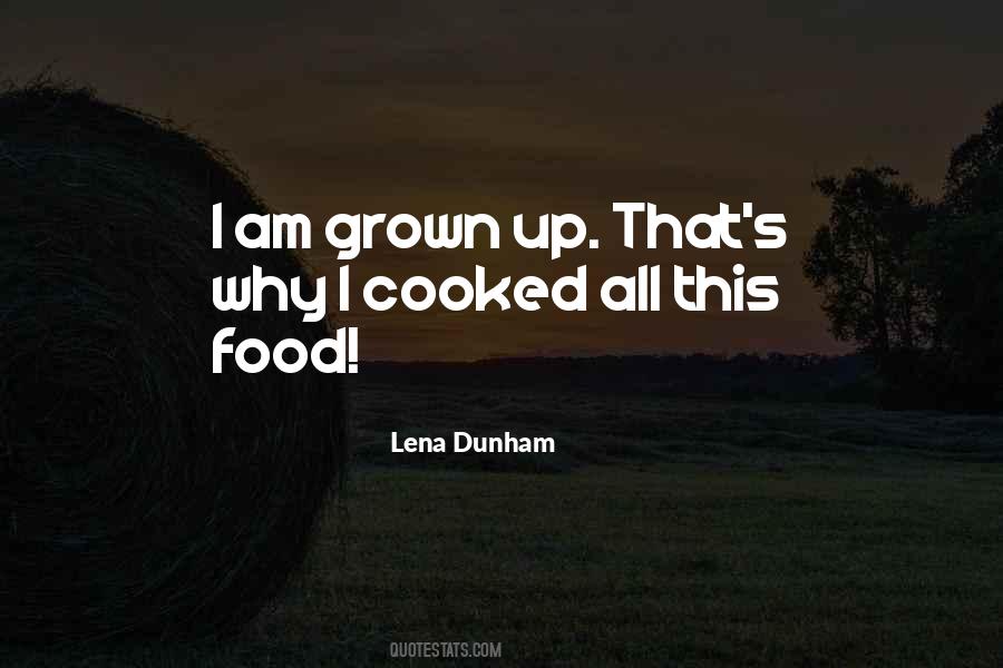 Cooked Food Quotes #221021