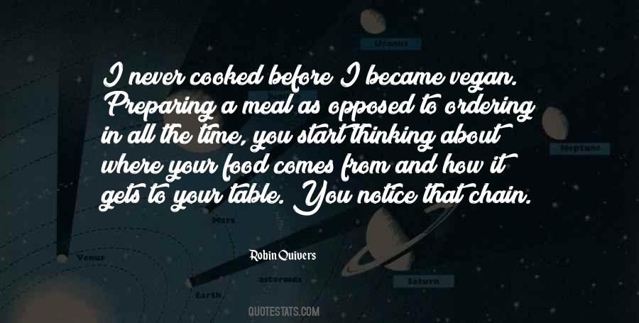 Cooked Food Quotes #785705