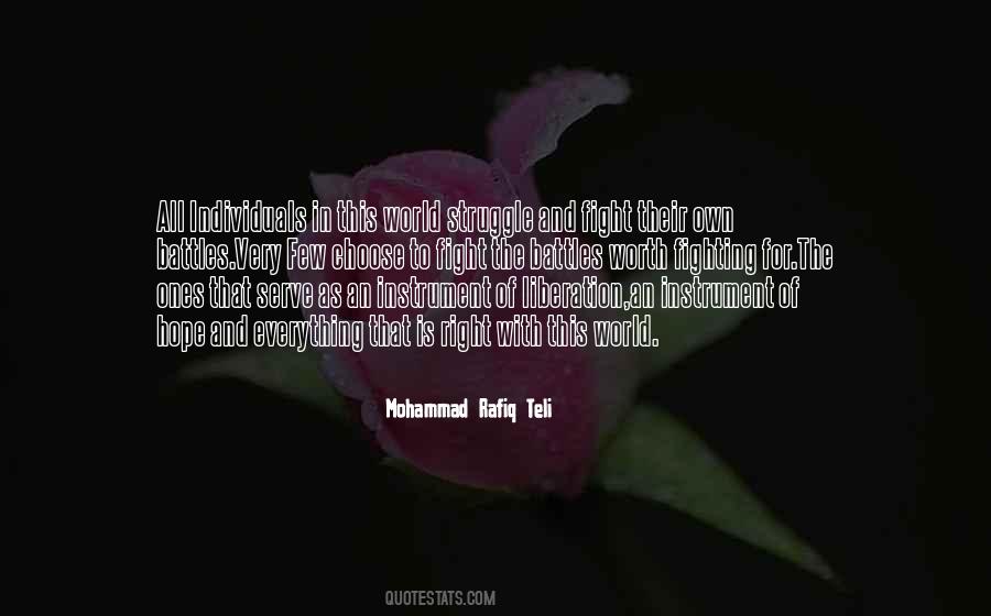 Struggle And Fight Quotes #1166354