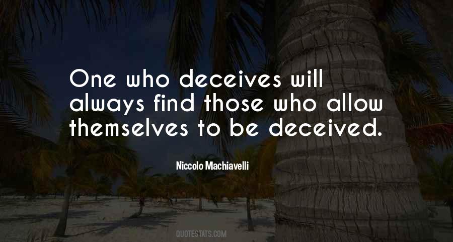 Deceived Quotes #1220780