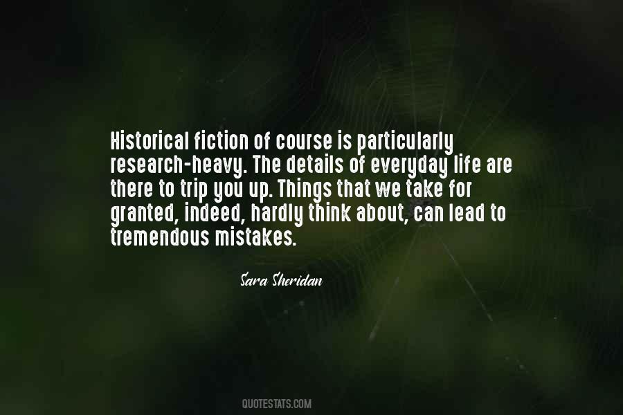 Historical Fiction Writing Quotes #1754984