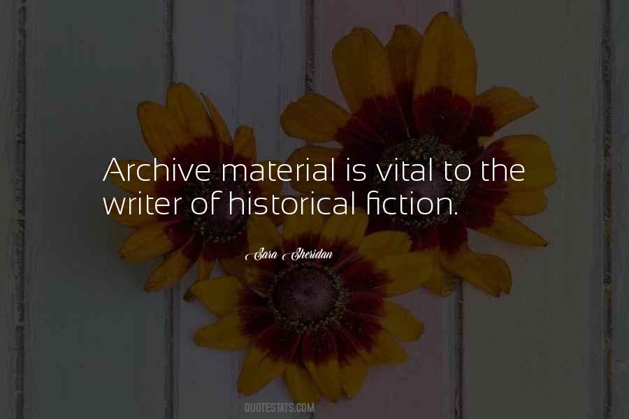 Historical Fiction Writing Quotes #750834
