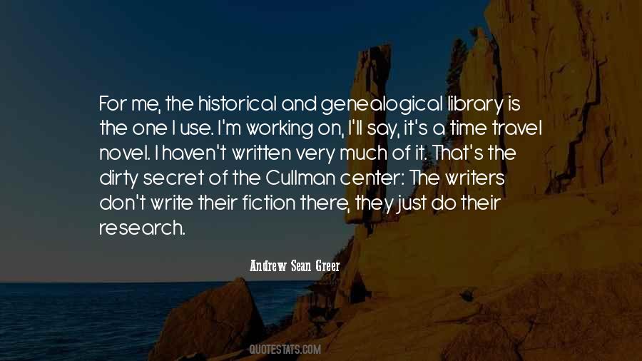 Historical Fiction Writing Quotes #977256
