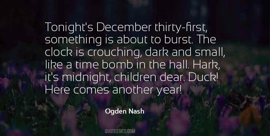 December Comes Quotes #951616
