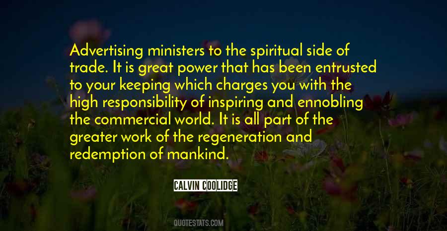 Spiritual Responsibility Quotes #1025172