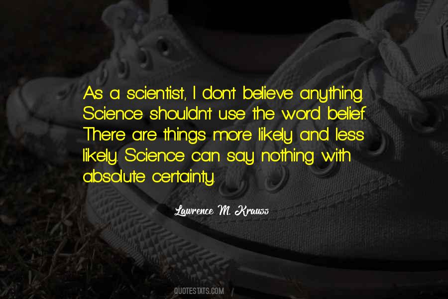 Lawrence Krauss Science Quotes #882132