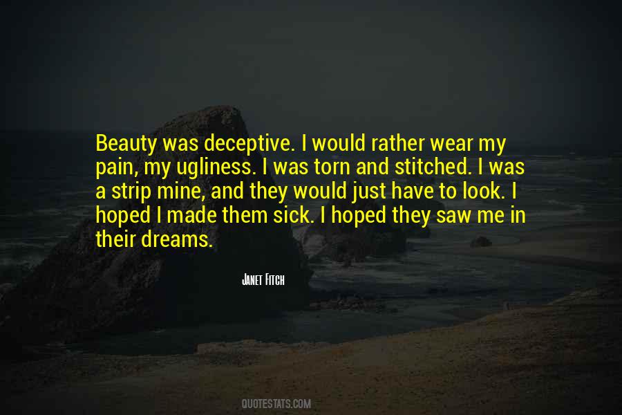 Deceptive Beauty Quotes #1225337