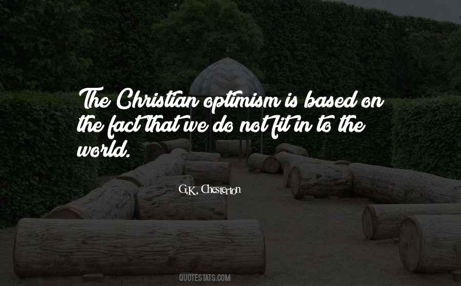 Christian Optimism Quotes #215096