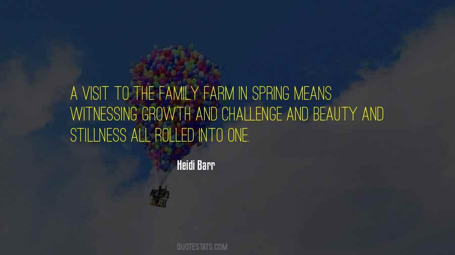 Family Spring Quotes #192394